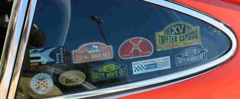 how to remove stickers from inside rear car window