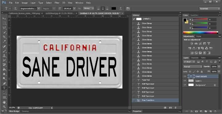 Fake license plates that look real