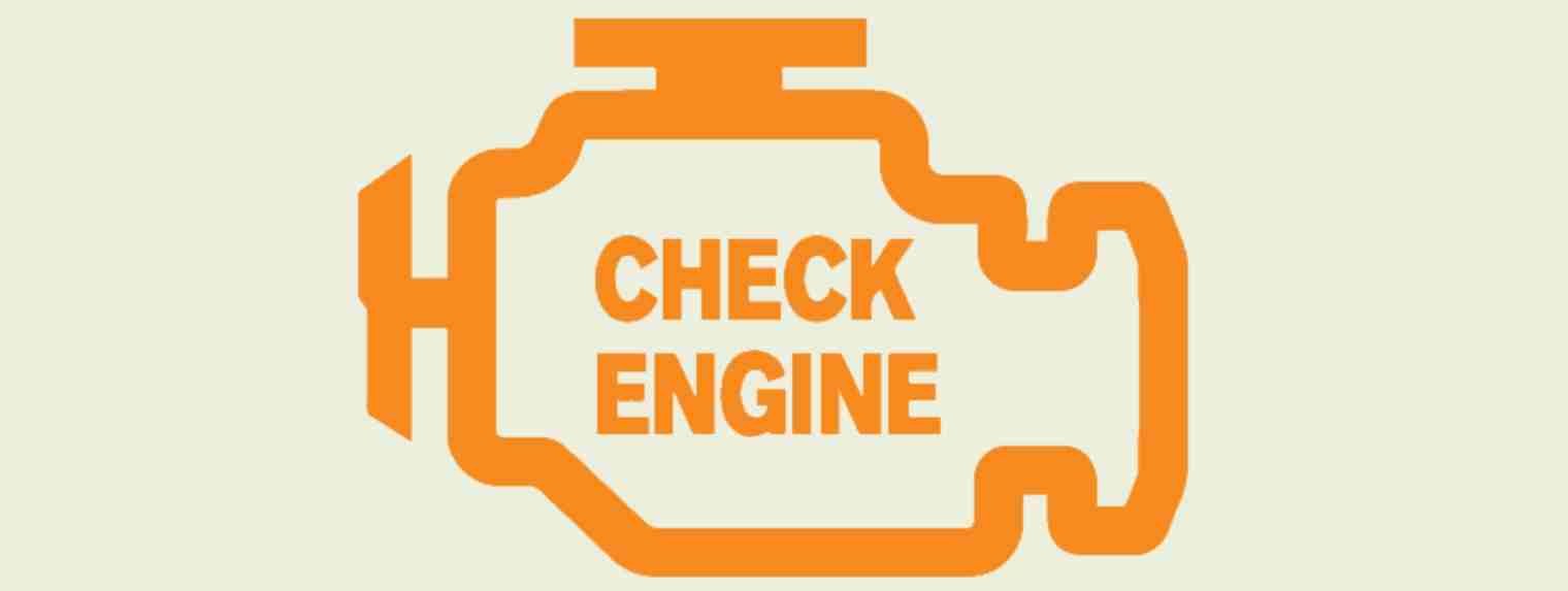 What is the most common reason for check engine light