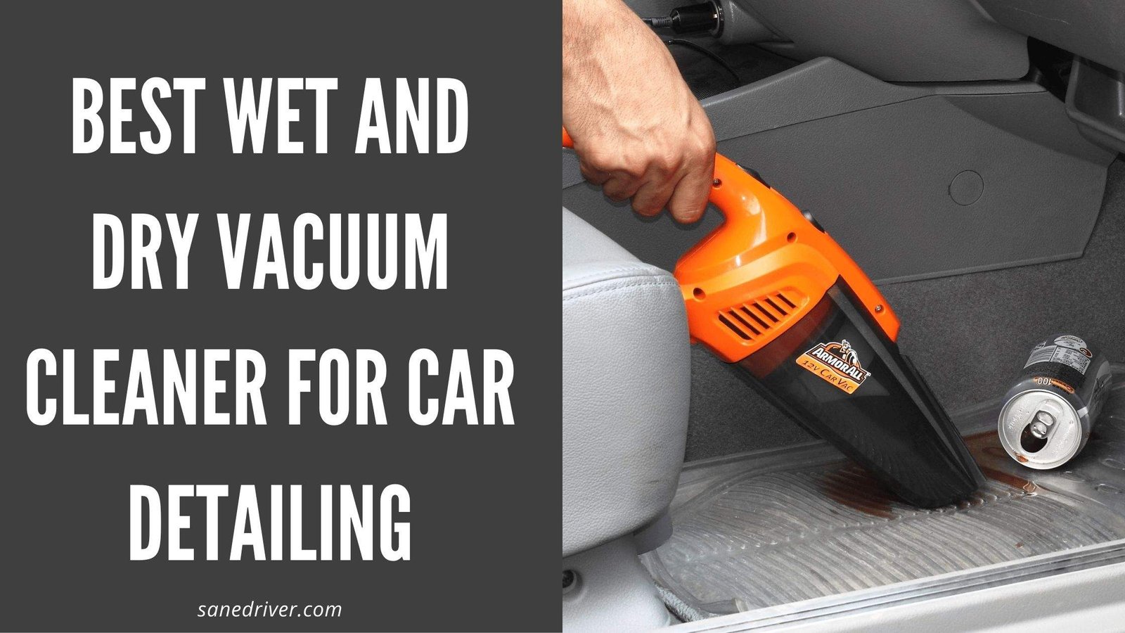Best Wet and Dry Vacuum Cleaner for Car Detailing